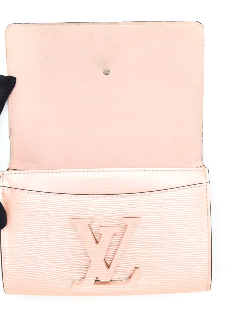 AAA Replica Louis Vuitton LV LOUISE CLUTCH PM EPI LIGHT PINK SHW