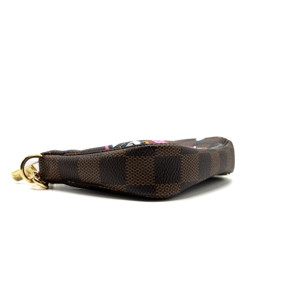 AAA Replica Louis Vuitton LV MINI POCHETTE ACCESSORIES CHRISTMAS LIMITED EDITION MULTICOLOR GHW