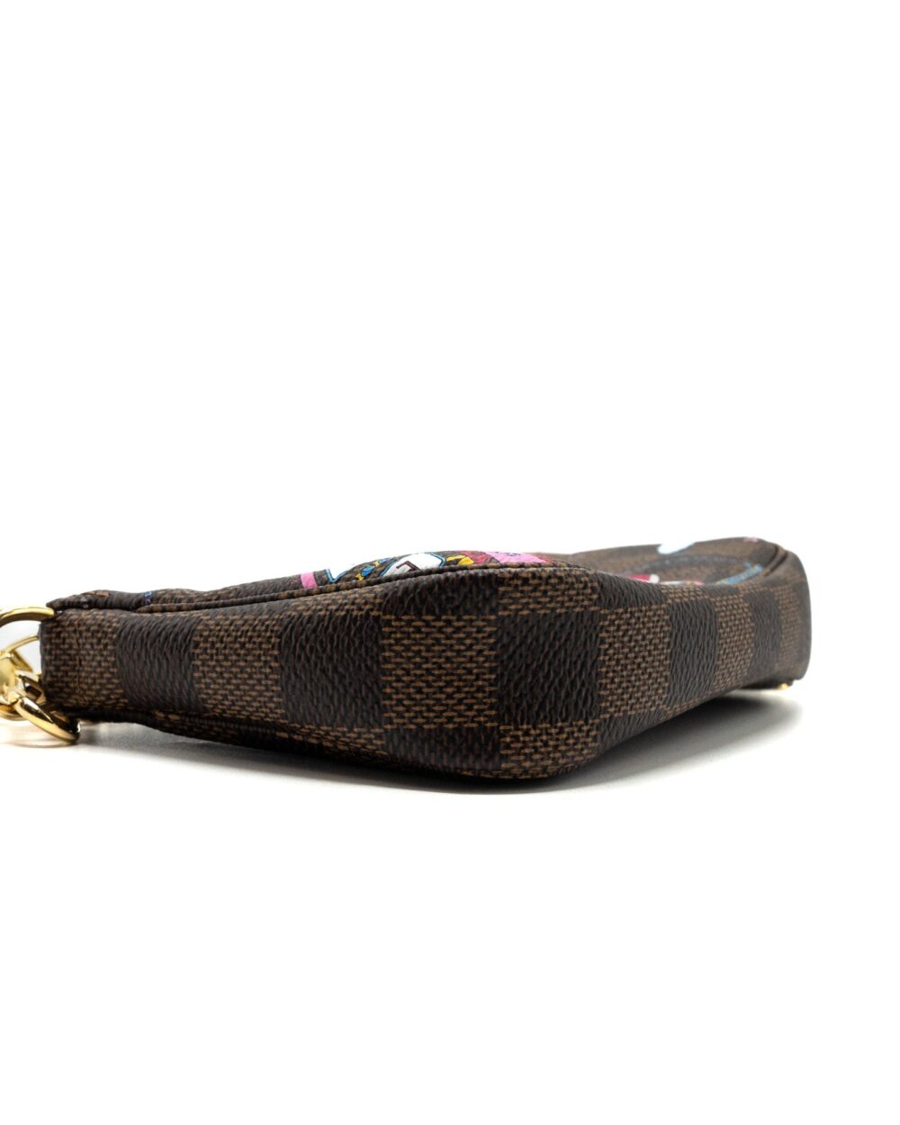 AAA Replica Louis Vuitton LV MINI POCHETTE ACCESSORIES CHRISTMAS LIMITED EDITION MULTICOLOR GHW