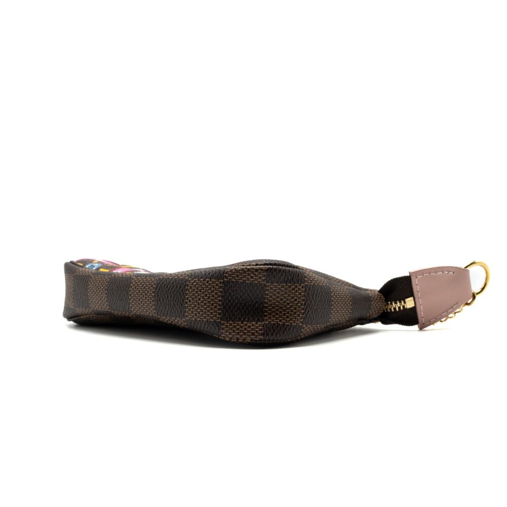 AAA Replica Louis Vuitton LV MINI POCHETTE ACCESSORIES CHRISTMAS LIMITED EDITION MULTICOLOR GHW