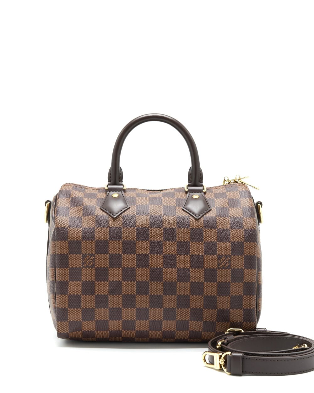 AAA Replica Louis Vuitton LV SPEEDY 25 DAMIER EBENE
