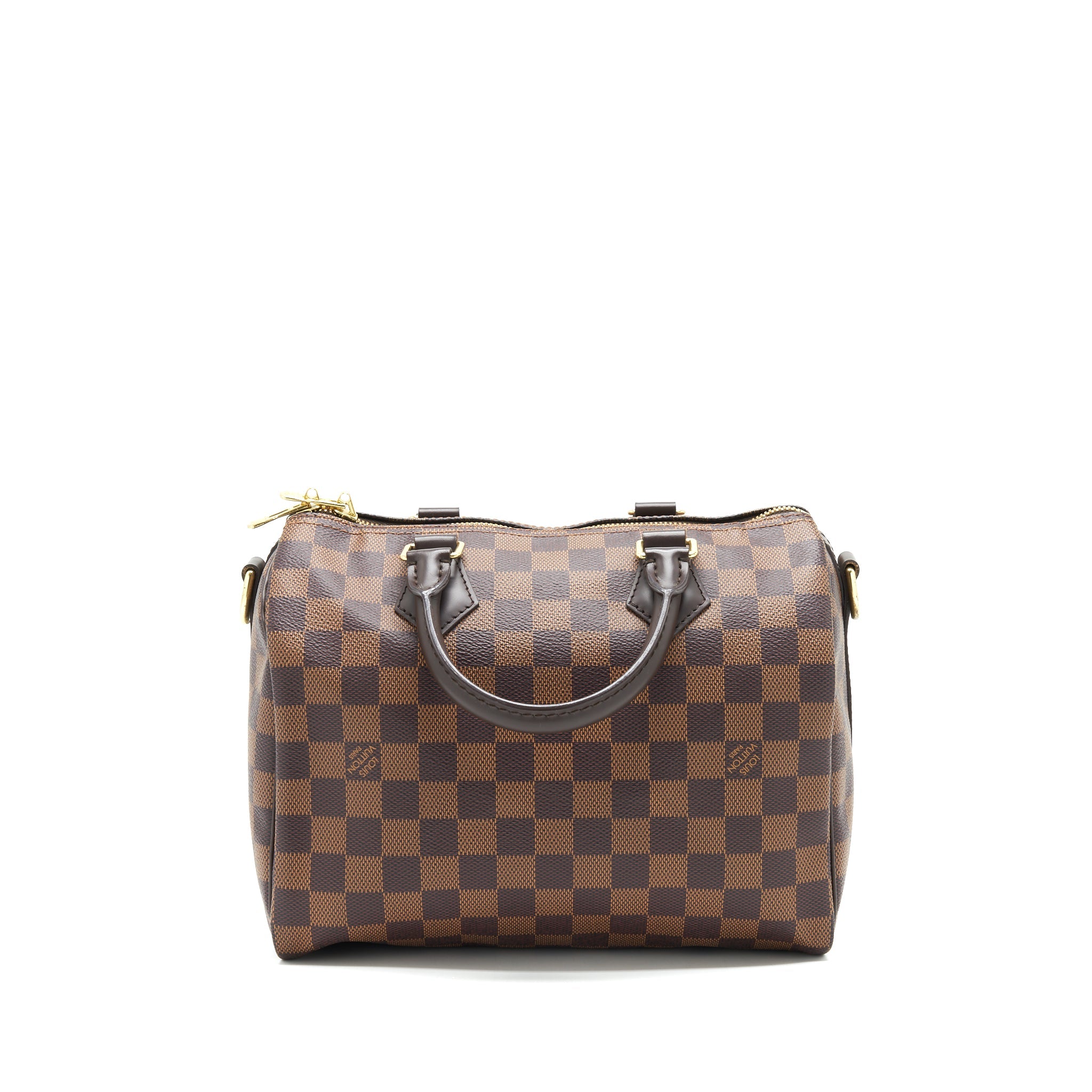AAA Replica Louis Vuitton LV SPEEDY 25 DAMIER EBENE