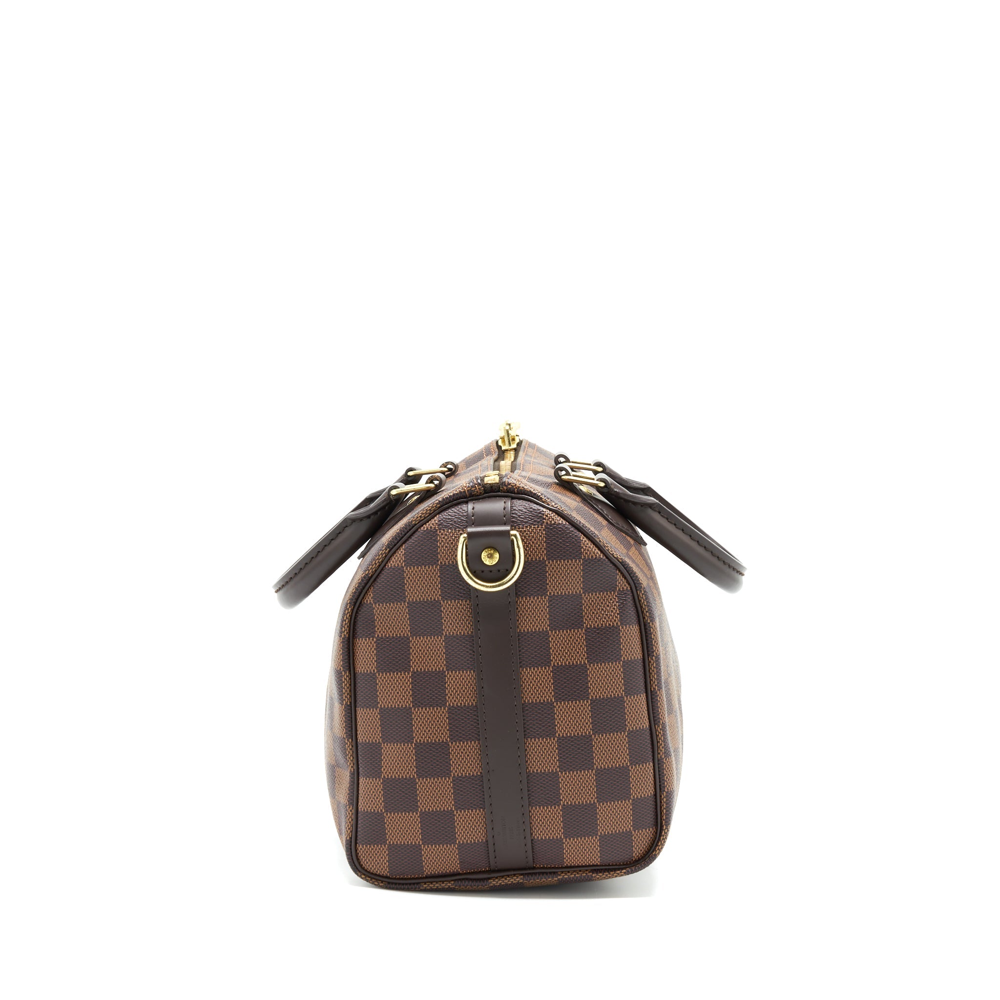 AAA Replica Louis Vuitton LV SPEEDY 25 DAMIER EBENE