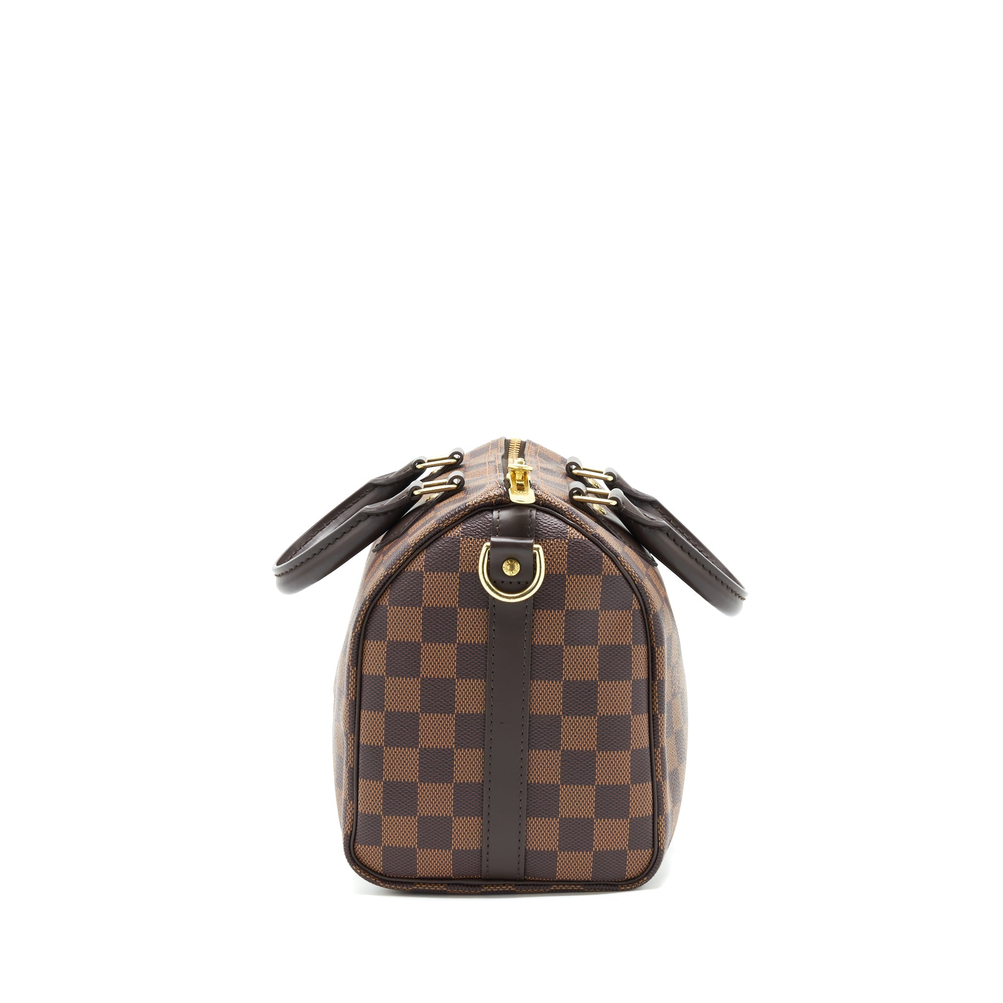 AAA Replica Louis Vuitton LV SPEEDY 25 DAMIER EBENE