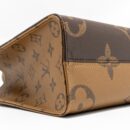 AAA Replica Louis Vuitton LV ONTHEGO PM MONOGRAM REVERSE CANVAS GHW
