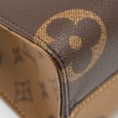 AAA Replica Louis Vuitton LV ONTHEGO PM MONOGRAM REVERSE CANVAS GHW