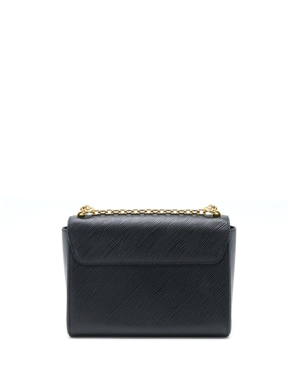 AAA Replica Louis Vuitton LV TWIST MM EPI BLACK GHW