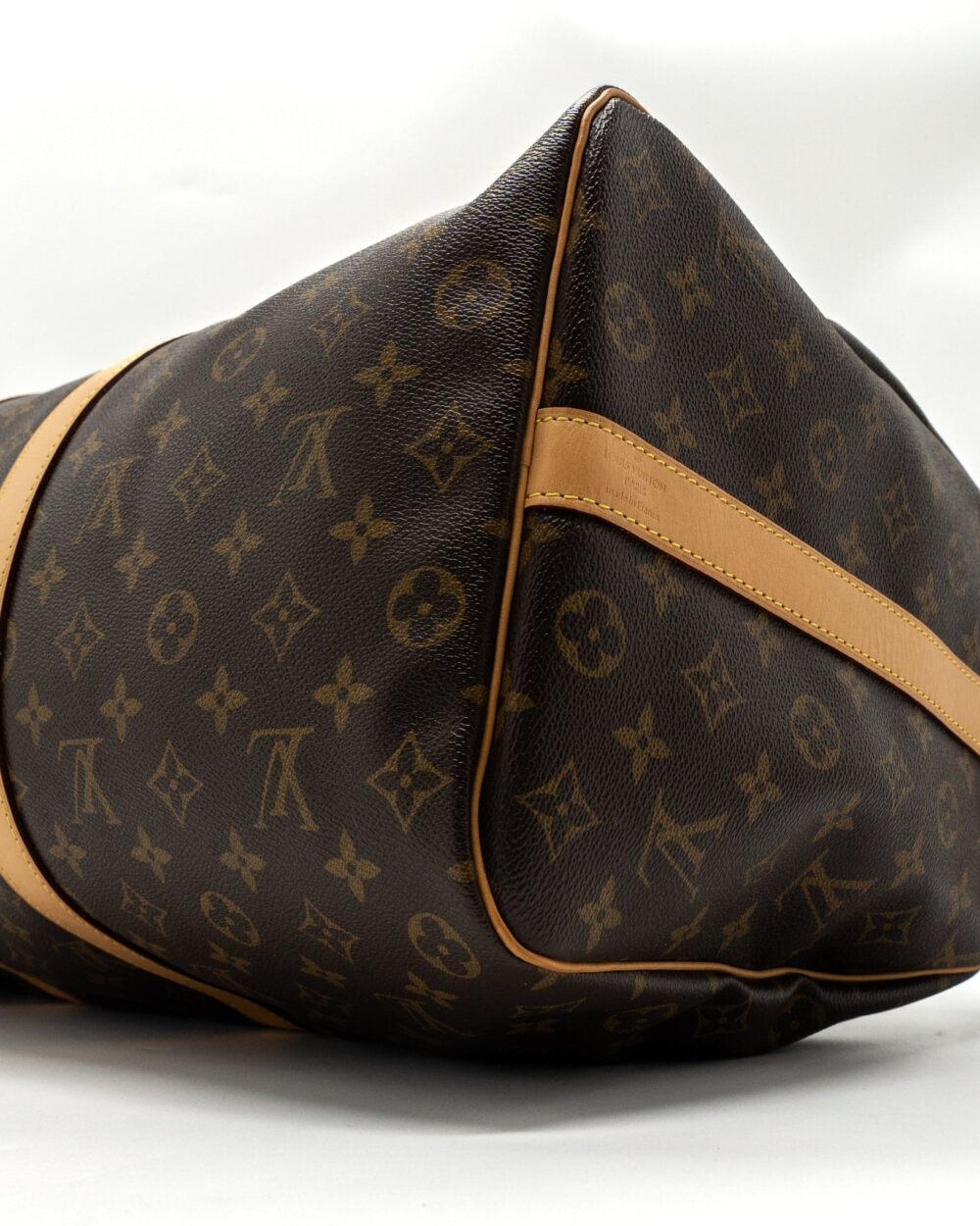AAA Replica Louis Vuitton LV KEEPALL BANDOULIRE 50 MONOGRAM CANVAS GHW