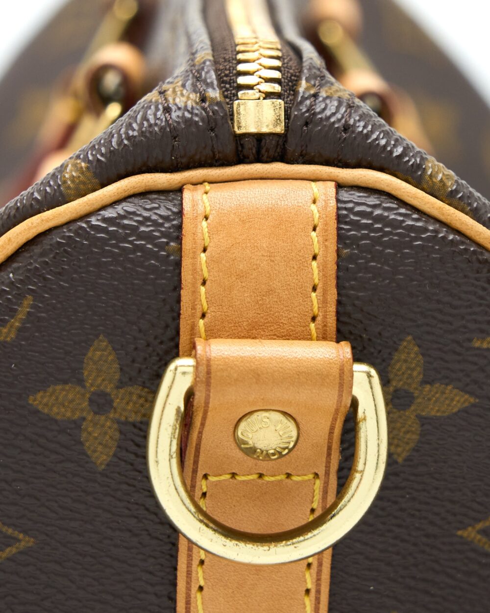 AAA Replica Louis Vuitton LV SPEEDY 35 MONOGRAM CANVAS GHW