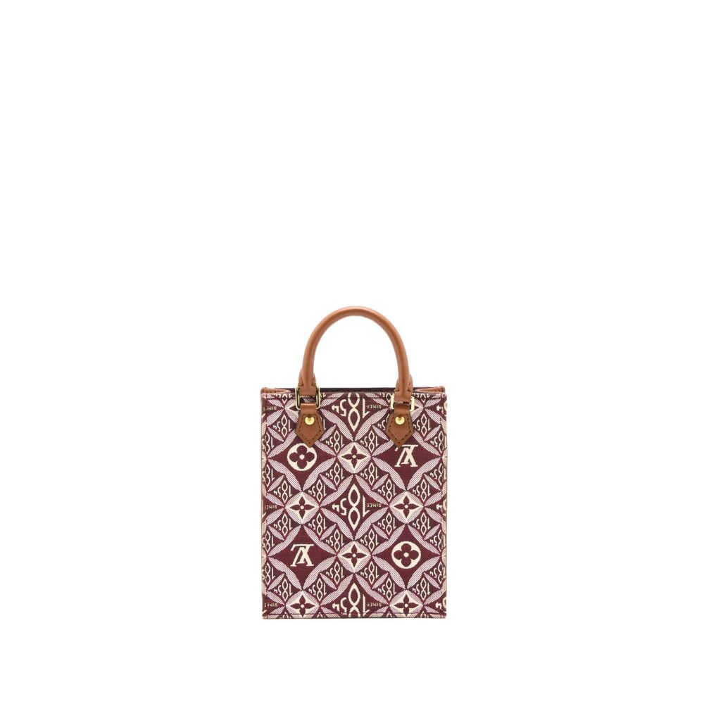 AAA Replica Louis Vuitton LV SINCE 1854 SAC PLAT CANVAS RED MULTICOLOUR GHW
