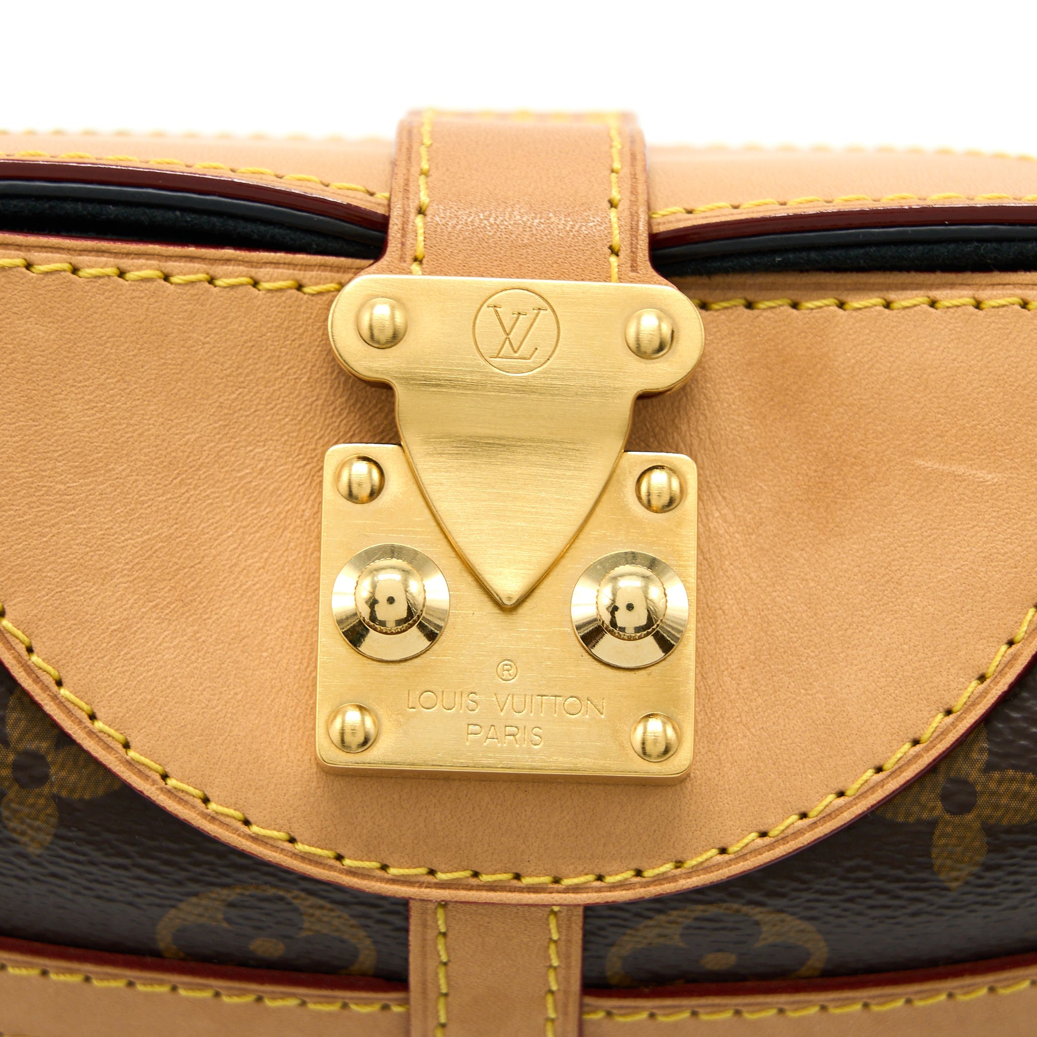 AAA Replica Louis Vuitton LV DUFFLE BAG MONOGRAM CANVAS GHW