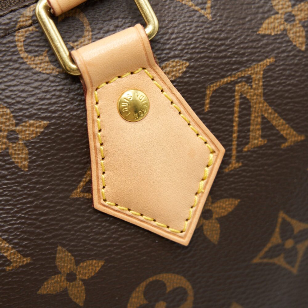AAA Replica Louis Vuitton LV SPEEDY 25 MONOGRAM CANVAS WITH INITIAL