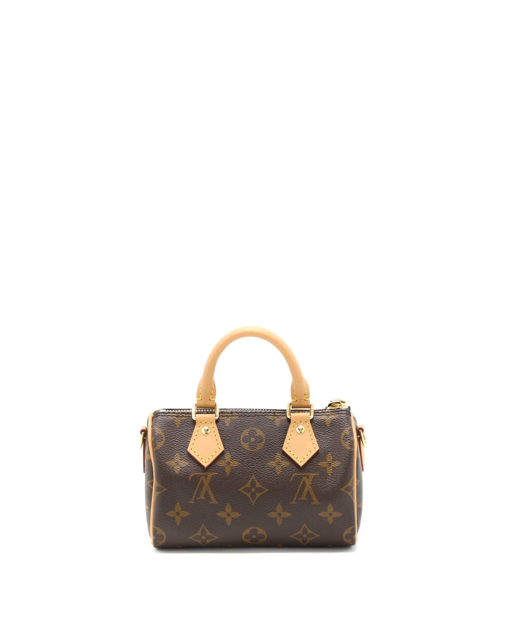 AAA Replica Louis Vuitton LV NANO SPEEDY MONOGRAM CANVAS GHW (NEW VERSION)