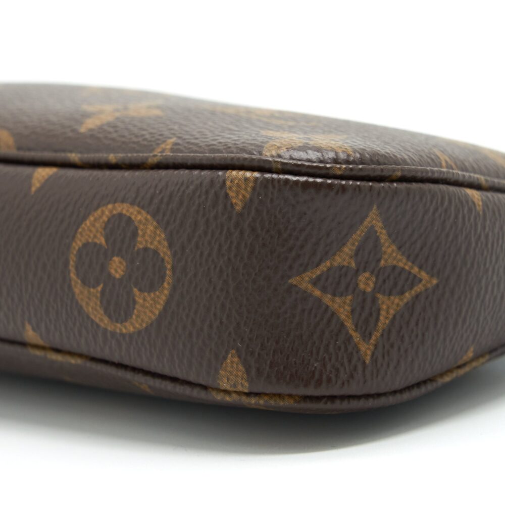 AAA Replica Louis Vuitton LV MINI POCHETTE MONOGRAM CANVAS GHW