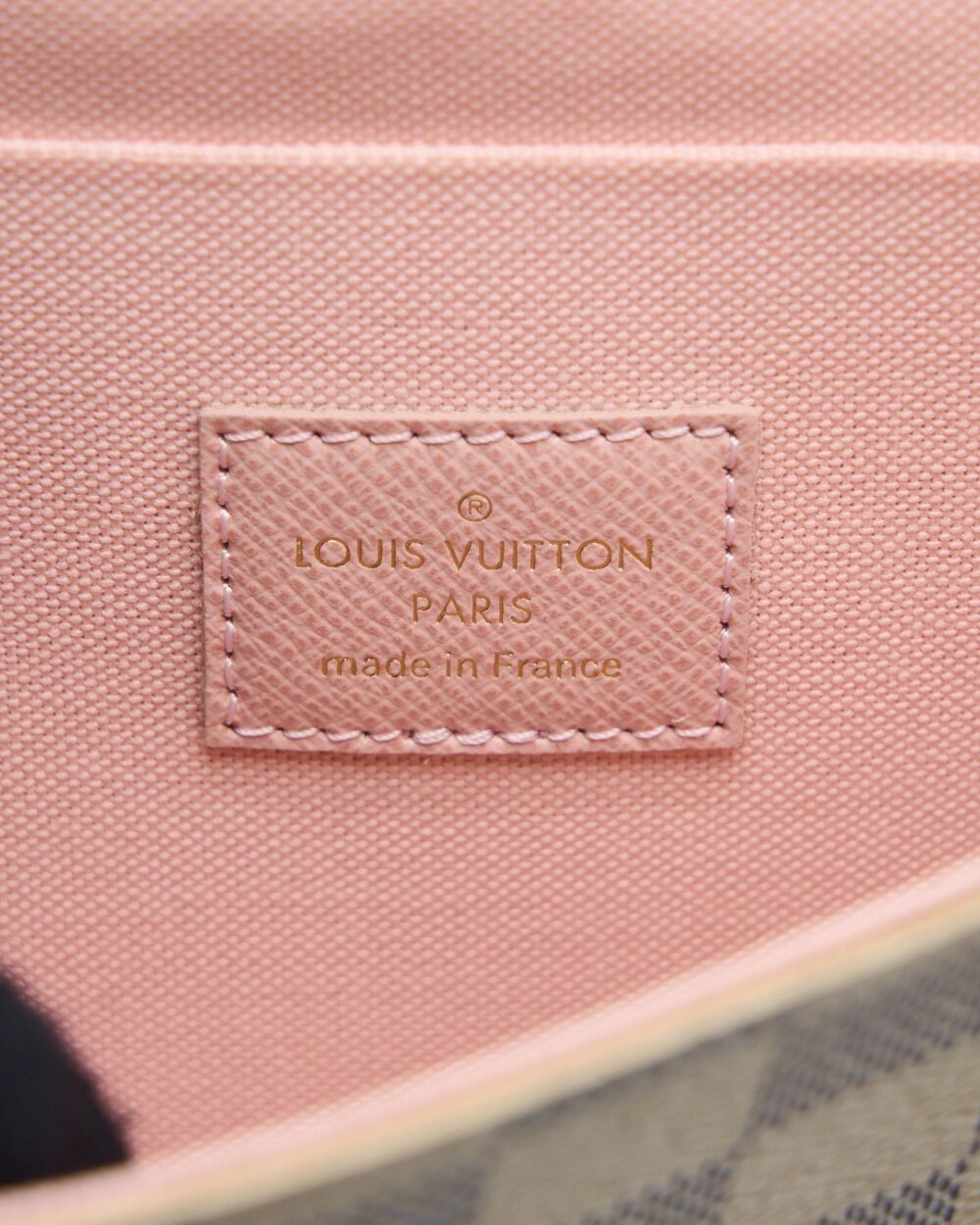 AAA Replica Louis Vuitton LV FELICIE POCHETTE DAMIER AZUR CANVAS GHW