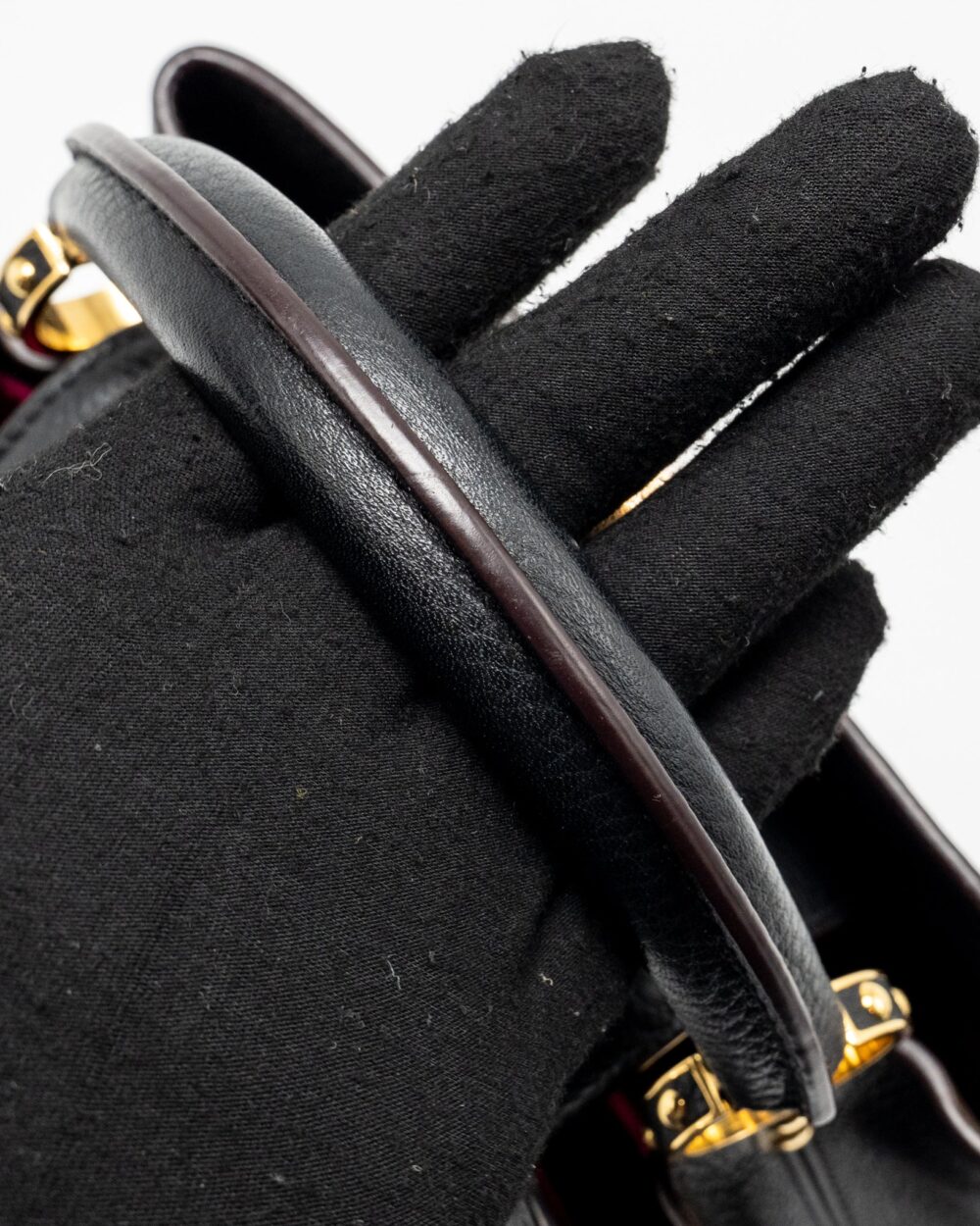 AAA Replica Louis Vuitton LV CAPUCINES BB CALFSKIN BLACK GHW