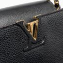 AAA Replica Louis Vuitton LV CAPUCINES BB CALFSKIN BLACK GHW