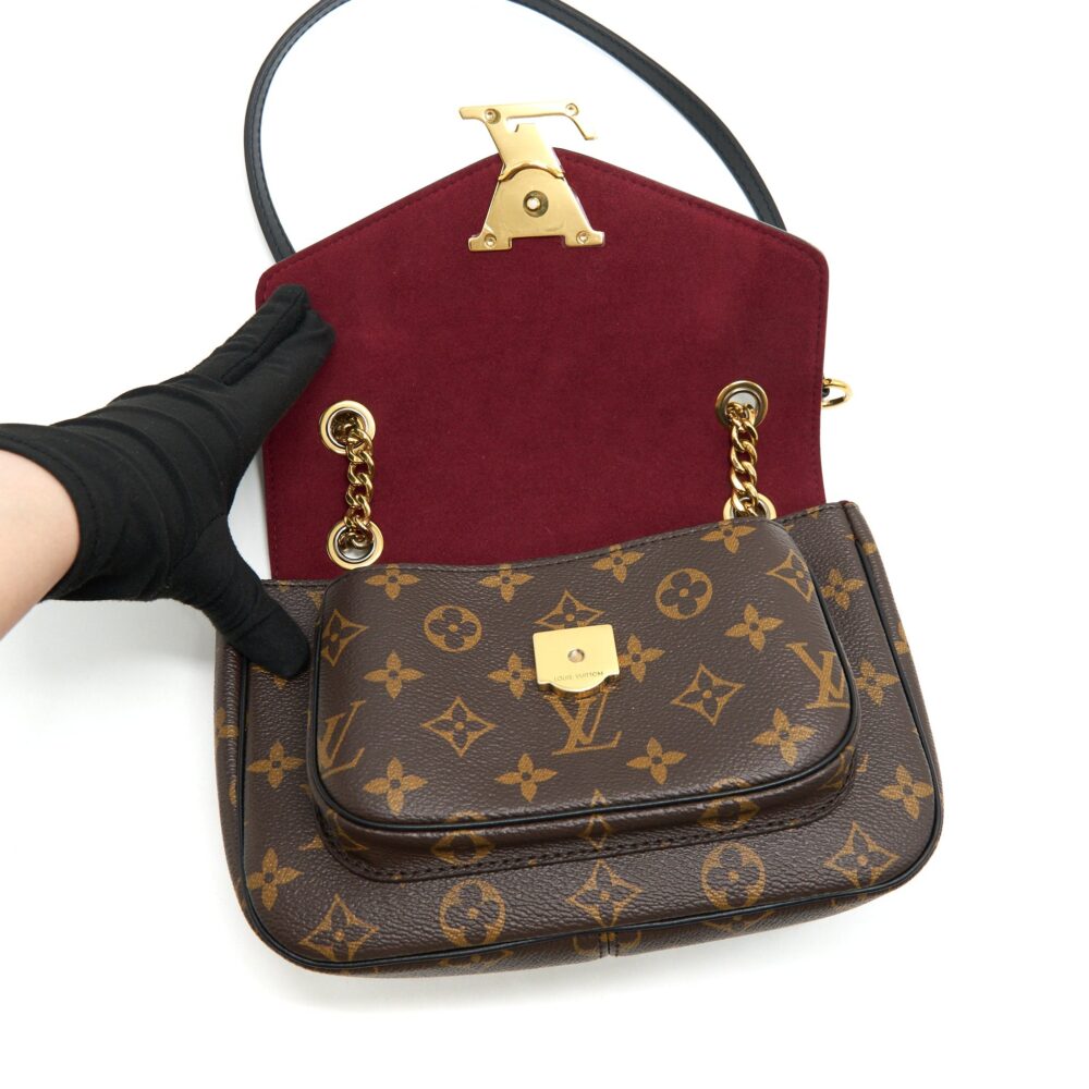 AAA Replica Louis Vuitton LV PASSY MONOGRAM CANVAS