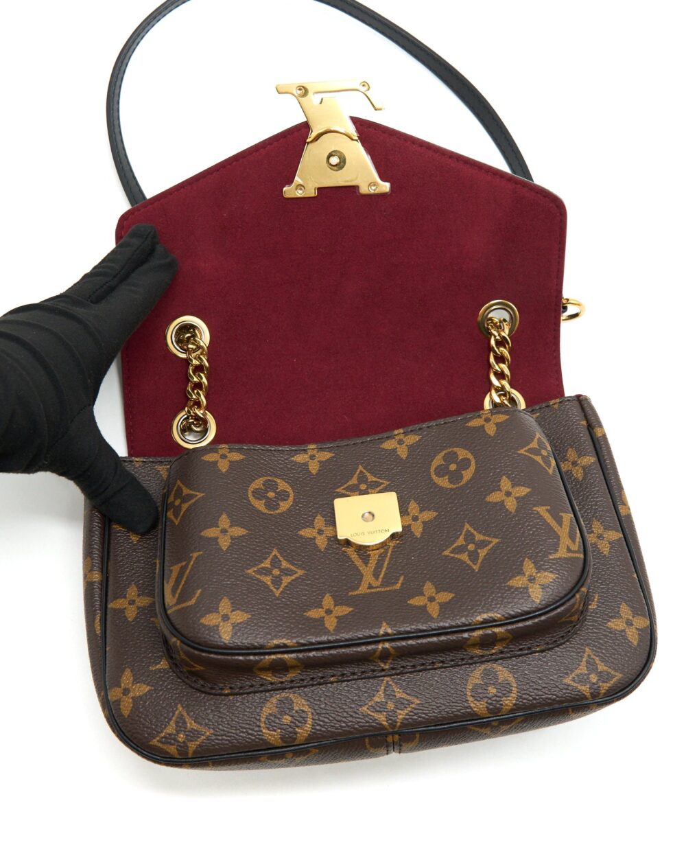 AAA Replica Louis Vuitton LV PASSY MONOGRAM CANVAS
