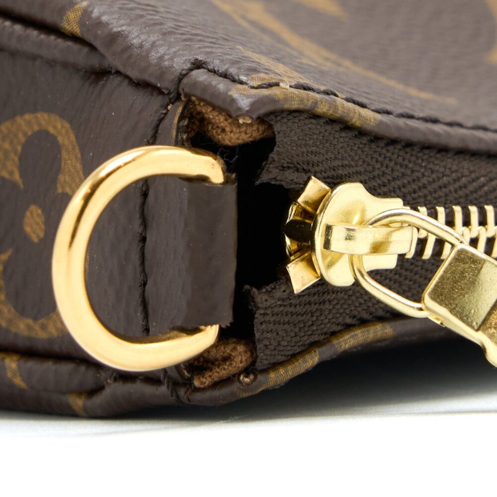 AAA Replica Louis Vuitton LV POCHETTE ACCESSORIES MONOGRAM CANVAS GHW