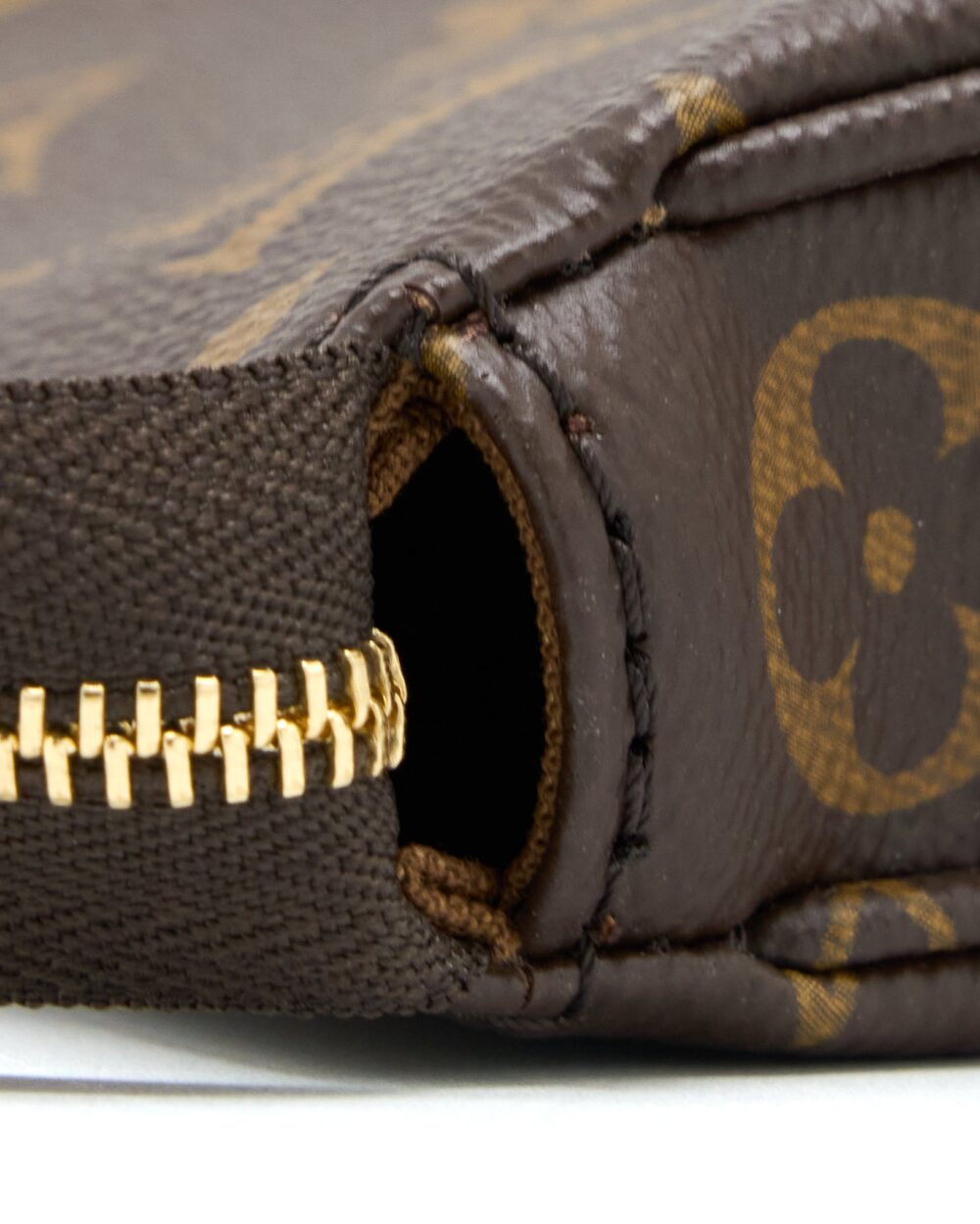 AAA Replica Louis Vuitton LV POCHETTE ACCESSORIES MONOGRAM CANVAS GHW