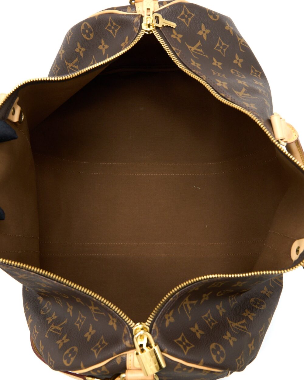 AAA Replica Louis Vuitton LV KEEPALL BANDOULIRE 50 MONOGRAM CANVAS GHW