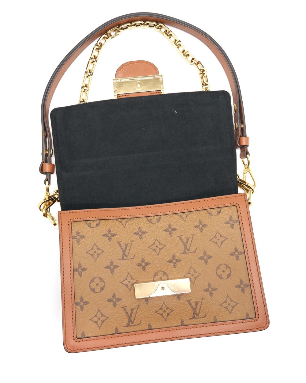 AAA Replica Louis Vuitton LV DAULPHINE BAG MONOGRAM CANVAS