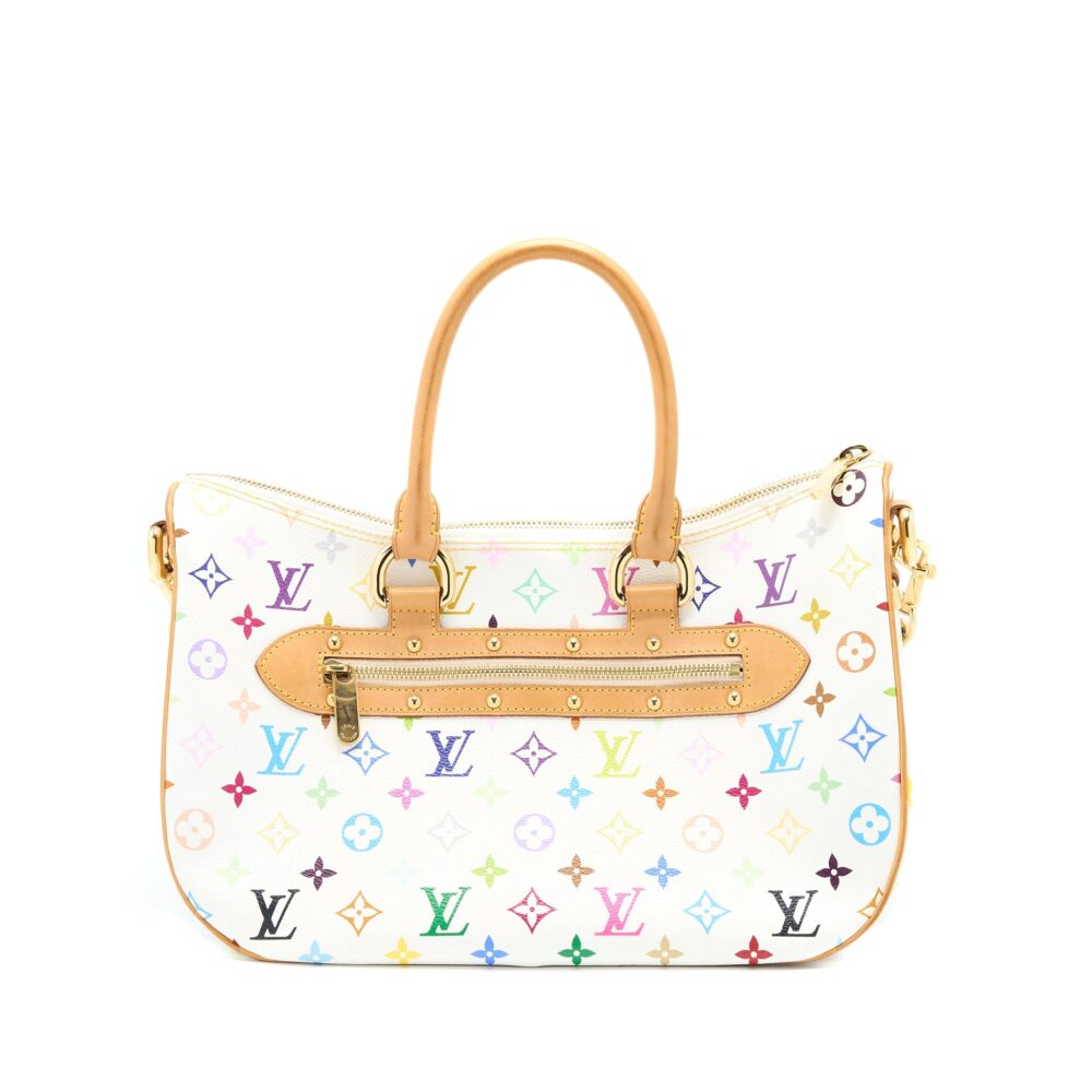 AAA Replica Louis Vuitton LV RITA BAG WHITE MONOGRAM MULTICOLOUR CANVAS GHW