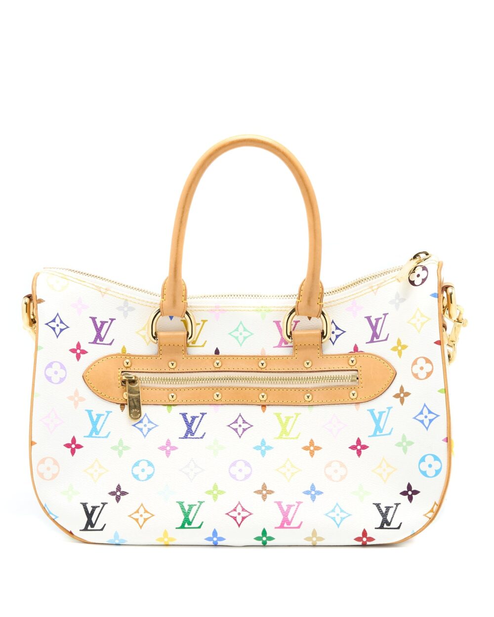 AAA Replica Louis Vuitton LV RITA BAG WHITE MONOGRAM MULTICOLOUR CANVAS GHW