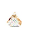 AAA Replica Louis Vuitton LV RITA BAG WHITE MONOGRAM MULTICOLOUR CANVAS GHW