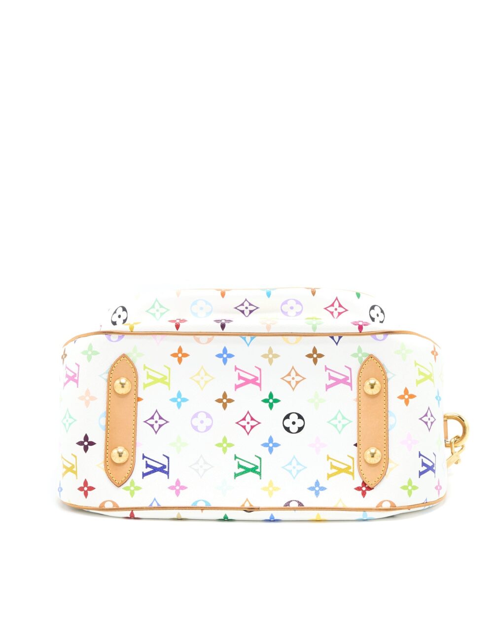 AAA Replica Louis Vuitton LV RITA BAG WHITE MONOGRAM MULTICOLOUR CANVAS GHW