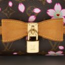 AAA Replica Louis Vuitton LV VINTAGE PAPILLON CHERRY BLOSSOM MONOGRAM CANVAS GHW