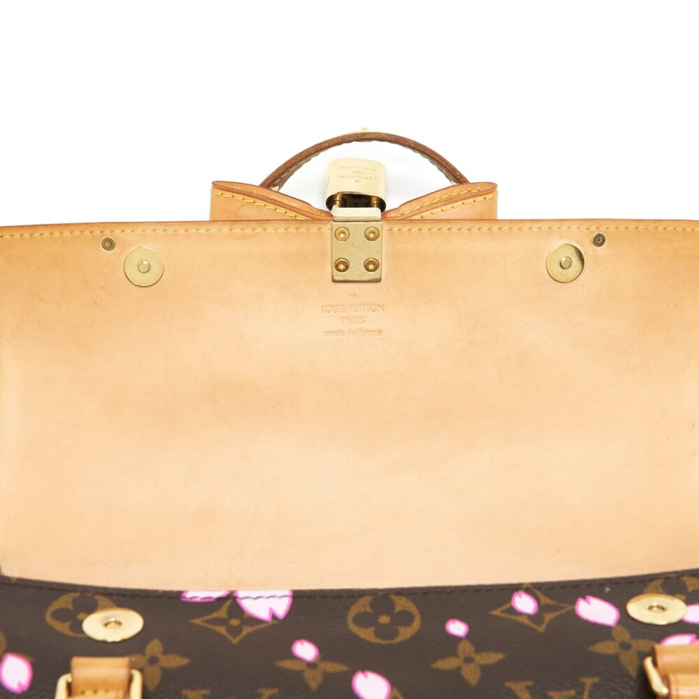AAA Replica Louis Vuitton LV VINTAGE PAPILLON CHERRY BLOSSOM MONOGRAM CANVAS GHW