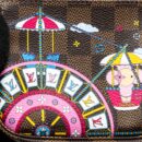 AAA Replica Louis Vuitton LV MINI POCHETTE ACCESSORIES CHRISTMAS LIMITED EDITION MULTICOLOR GHW