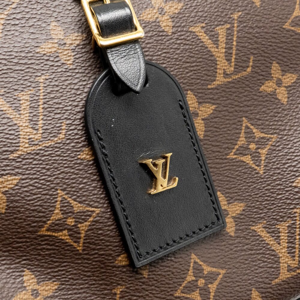 AAA Replica Louis Vuitton LV ODEON PM BAG MONOGRAM CANVAS BLACK GHW