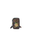 AAA Replica Louis Vuitton LV NIGO DOUBLE PHONE POUCH LIMITED EDITION BLACK HARDWARE