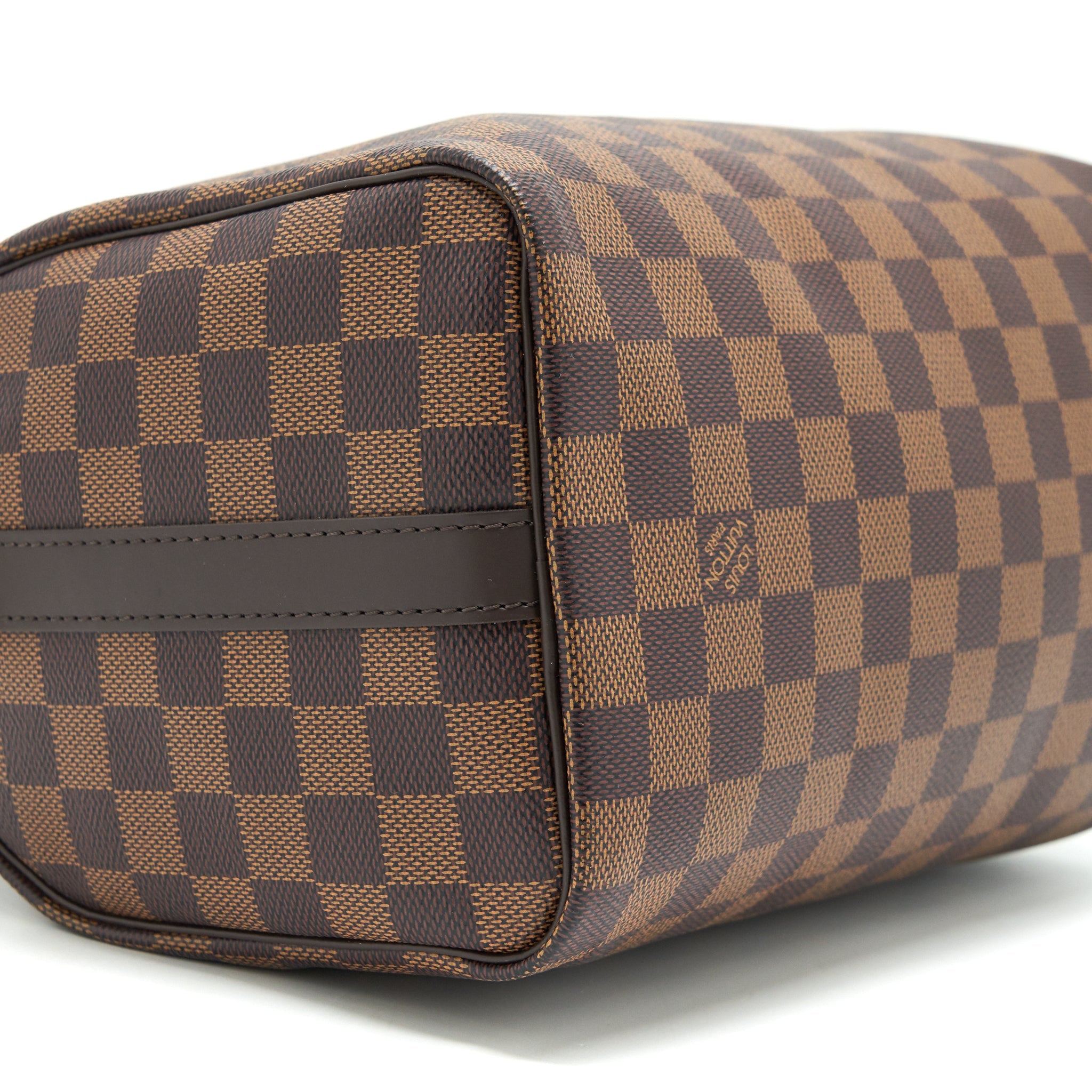 AAA Replica Louis Vuitton LV SPEEDY 25 DAMIER EBENE