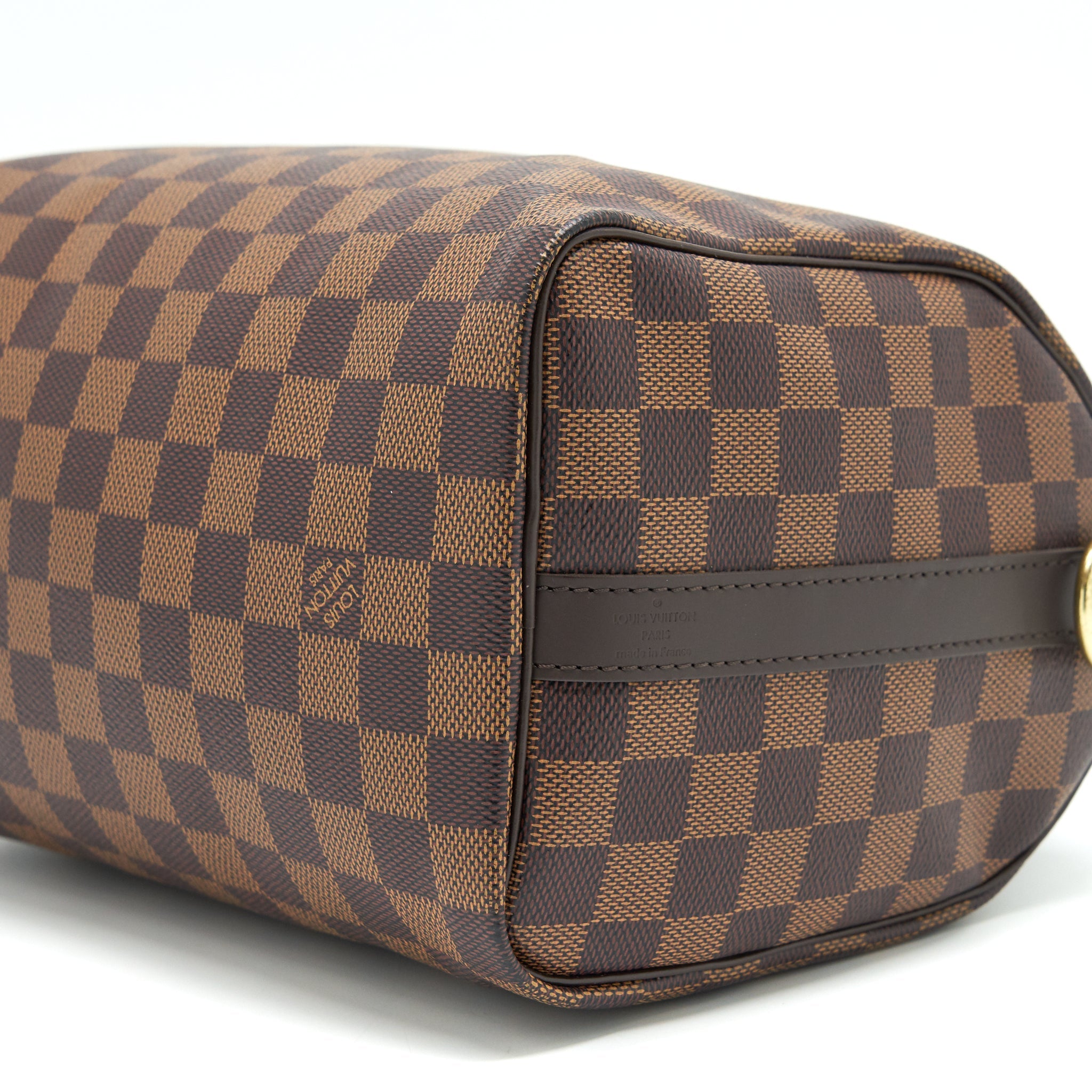 AAA Replica Louis Vuitton LV SPEEDY 25 DAMIER EBENE