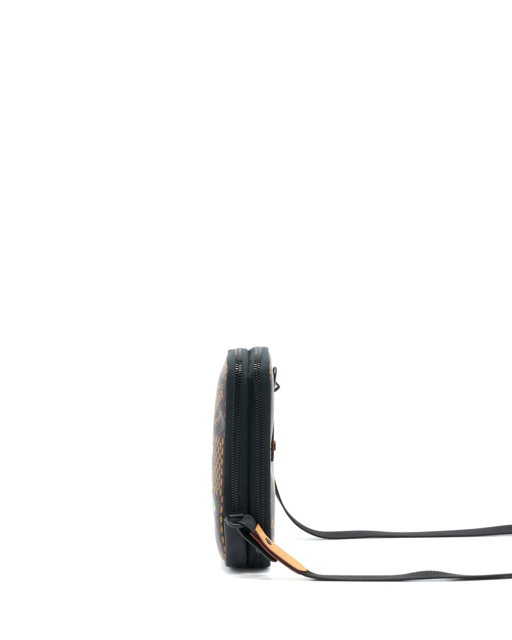 AAA Replica Louis Vuitton LV NIGO DOUBLE PHONE POUCH LIMITED EDITION BLACK HARDWARE