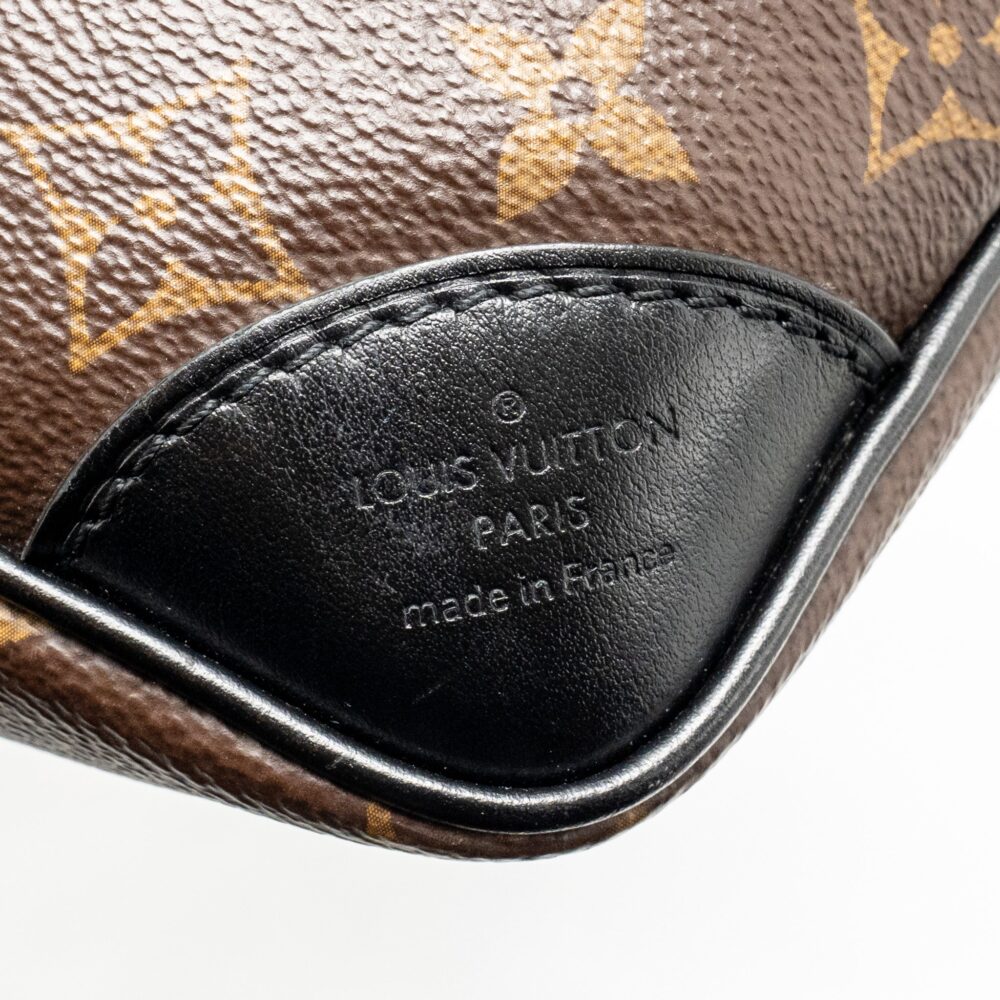 AAA Replica Louis Vuitton LV ODEON PM BAG MONOGRAM CANVAS BLACK GHW