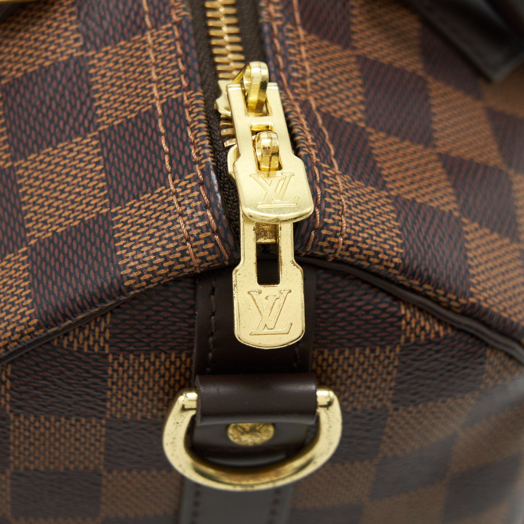 AAA Replica Louis Vuitton LV SPEEDY 25 DAMIER EBENE