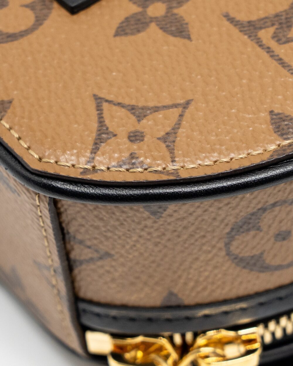 AAA Replica Louis Vuitton LV MINI BOITE CHAPEAU MONOGRAM REVERSE CANVAS GHW
