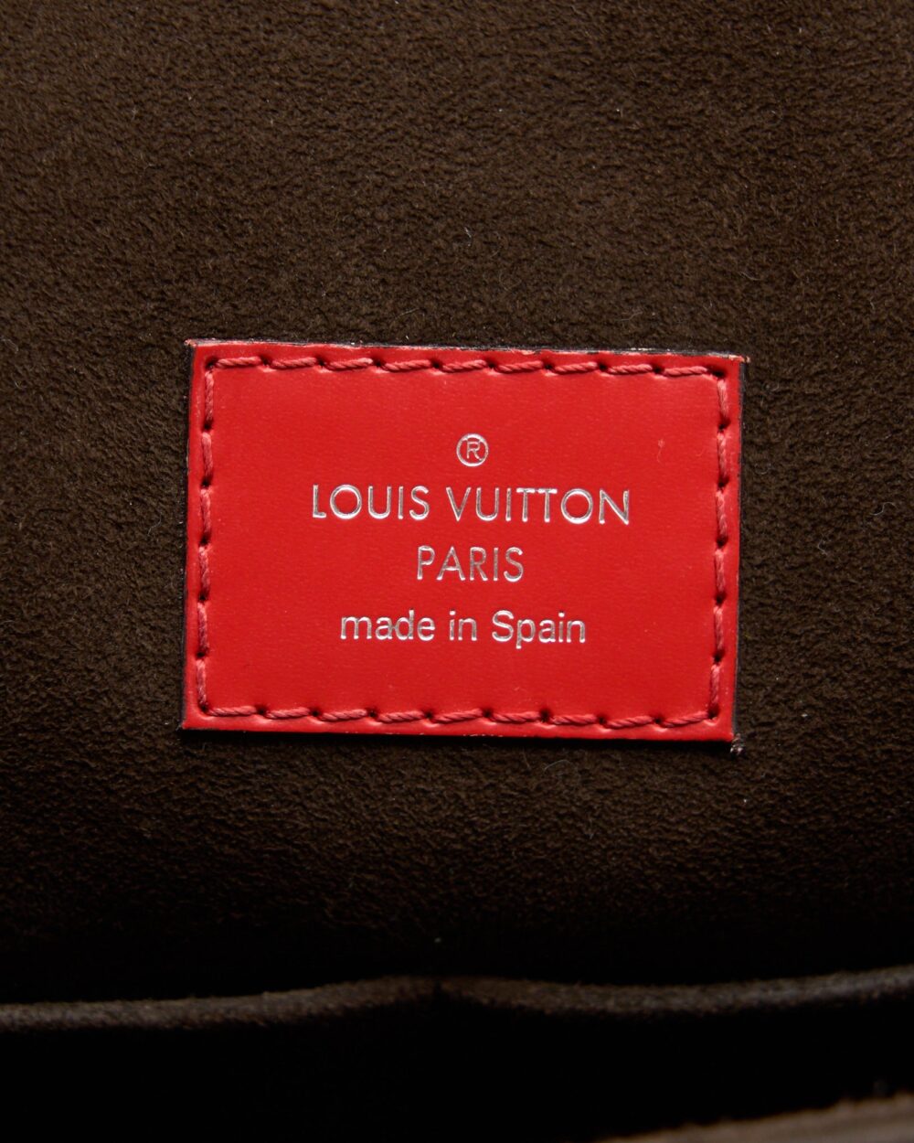 AAA Replica Louis Vuitton LV CLUNY MM EPI RED SHW