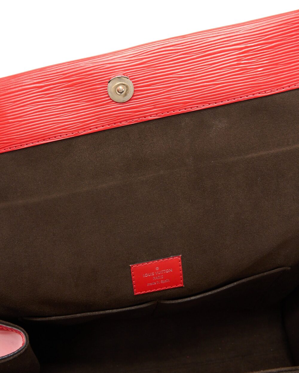 AAA Replica Louis Vuitton LV CLUNY MM EPI RED SHW