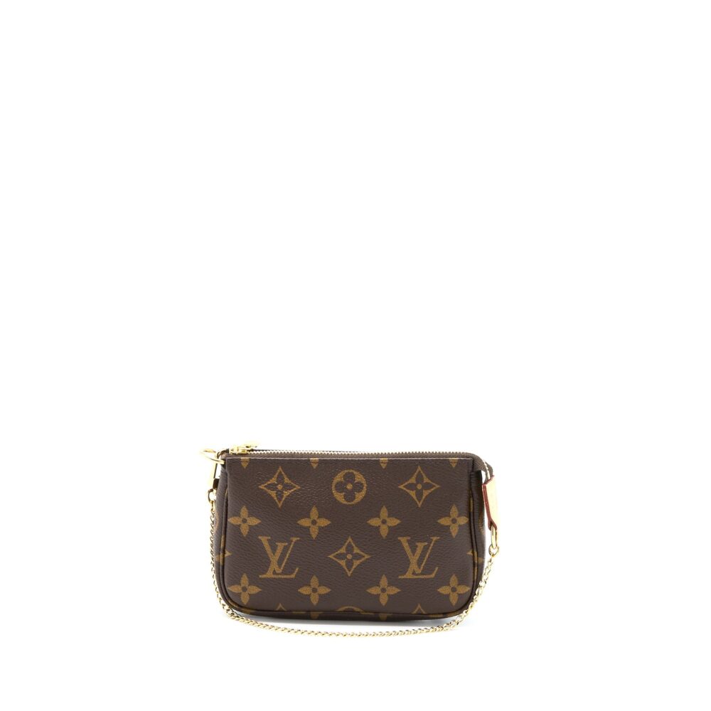 AAA Replica Louis Vuitton LV MINI POCHETTE MONOGRAM CANVAS GHW