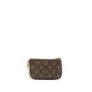 AAA Replica Louis Vuitton LV MINI POCHETTE MONOGRAM CANVAS GHW