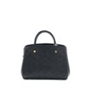 AAA Replica Louis Vuitton LV MONTAIGNE BB MONOGRAM EMPRENITE BLACK GHW