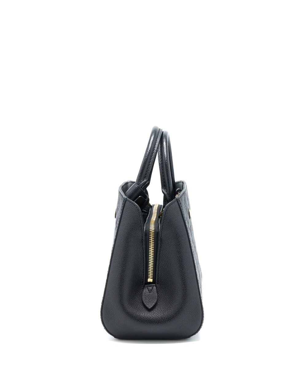 AAA Replica Louis Vuitton LV MONTAIGNE BB MONOGRAM EMPRENITE BLACK GHW