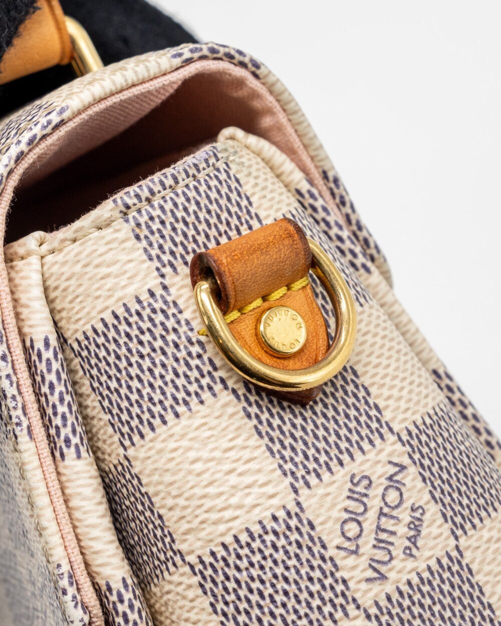 AAA Replica Louis Vuitton LV CROISETTE DAMIER AZUR CANVAS GHW