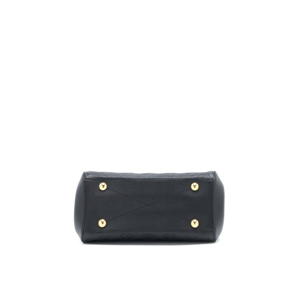 AAA Replica Louis Vuitton LV MONTAIGNE BB MONOGRAM EMPRENITE BLACK GHW